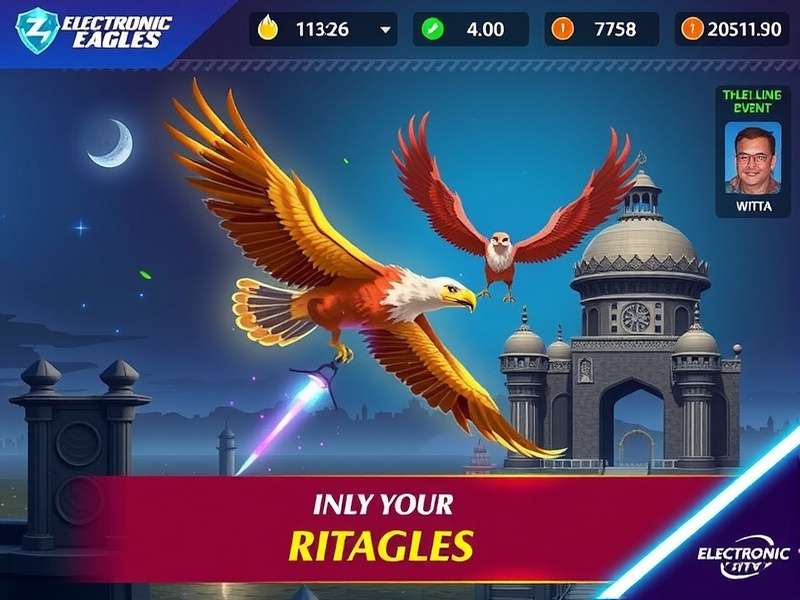 Electronic City Eagles Gameplay Screenshot